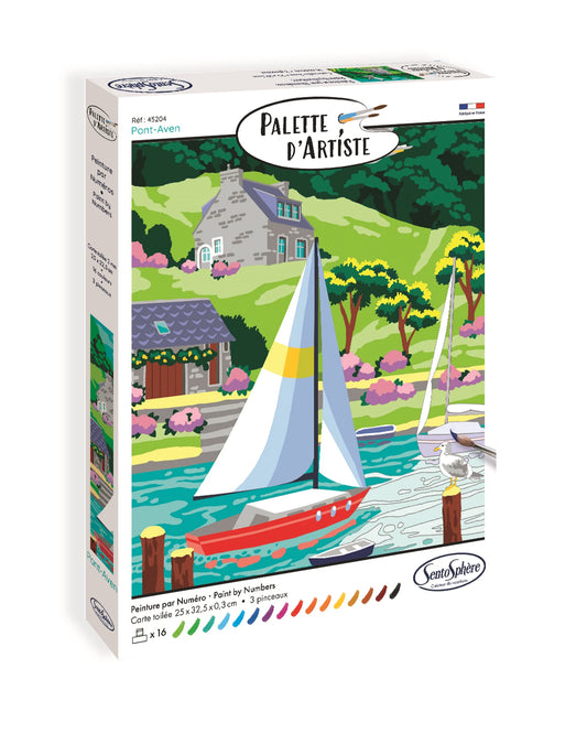 PALETTE D'ARTISTE PONT-AVEN (FR-DE-IT-EN-ES-NL-PT)