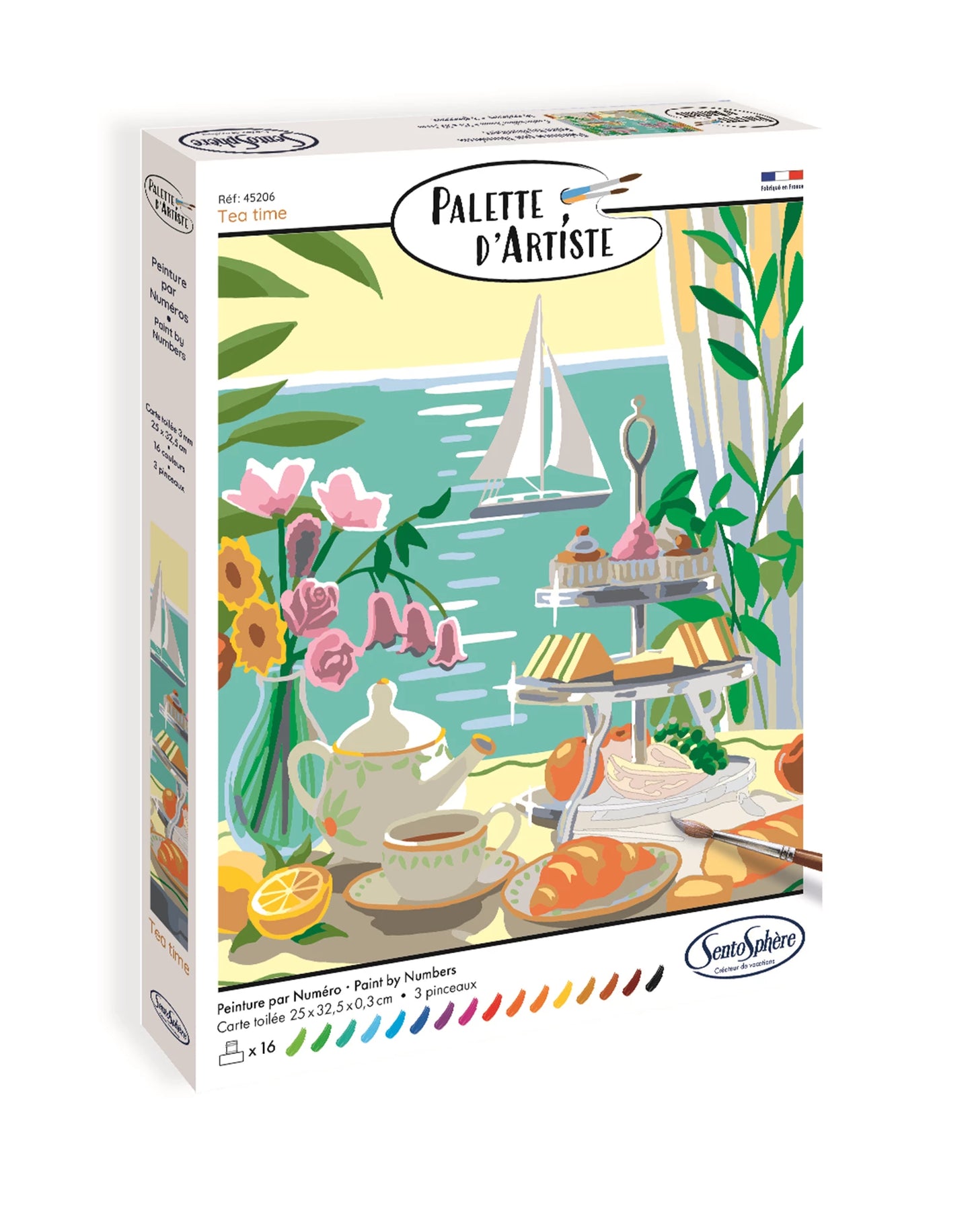 PALETTE D'ARTISTE TEA-TIME (FR-DE-IT-EN-ES-NL-PT)