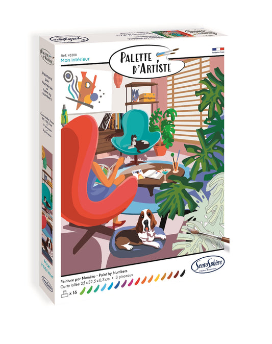 PALETTE D'ARTISTE MON INTERIEUR (FR-DE-IT-EN-ES-NL-PT)