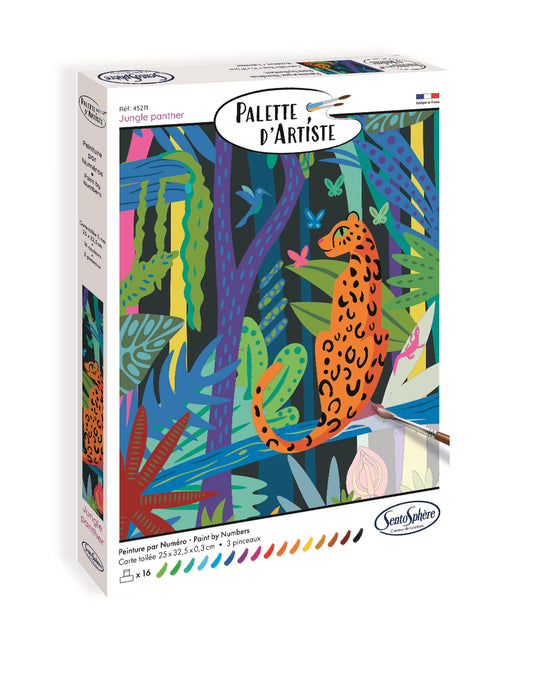 PALETTE D'ARTISTE JUNGLE PANTHER (FR-DE-IT-EN-ES-NL-PT)