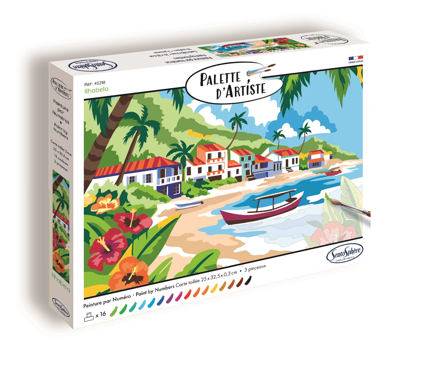 PALETTE D'ARTISTE ILHABELA (FR-DE-IT-EN-ES-NL-PT)