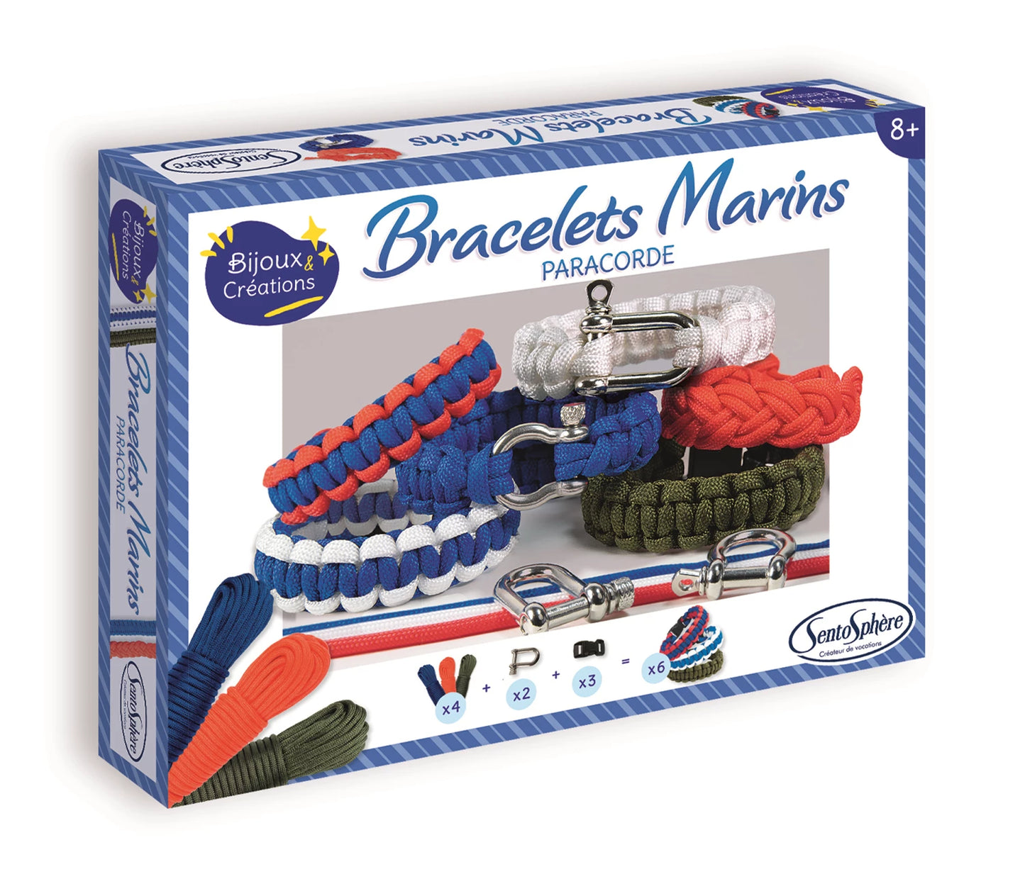 BRACELETS MARINS PARACORD (FR-DE-IT-EN-ES-NL)