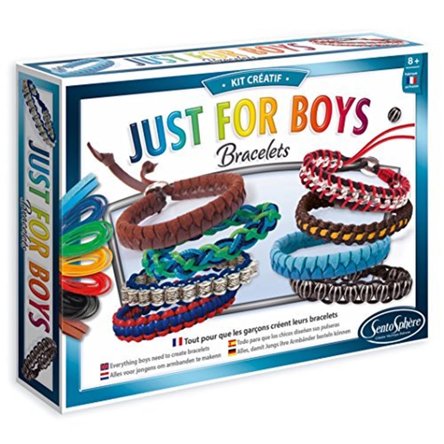 BRACCIALETTI JUST FOR BOYS (FR-DE-IT-EN-ES-NL)
