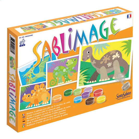 IMAGES DE SABLE DINOSAURES (FR-DE-IT-EN-ES-NL)