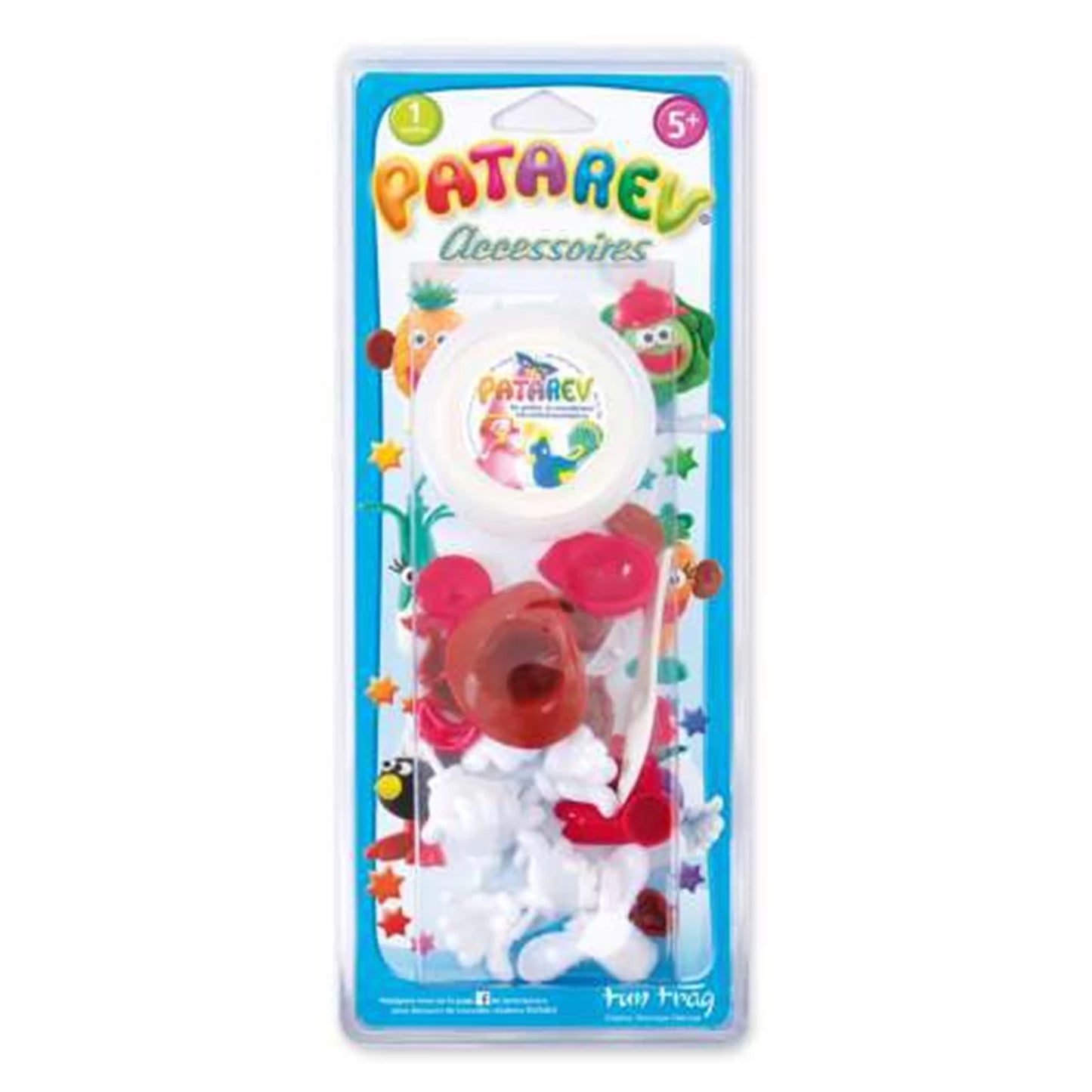 PATAREV ZUBEHÖR + 1 DOSE 18G WEISS (FR-DE-IT-EN-ES-NL-PT)