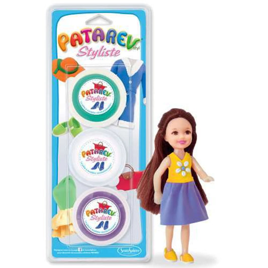 PATAREV STYL 3 POTS 28G VERDE/BIANCO/VIOLA (FR-DE-IT-EN-ES-N)