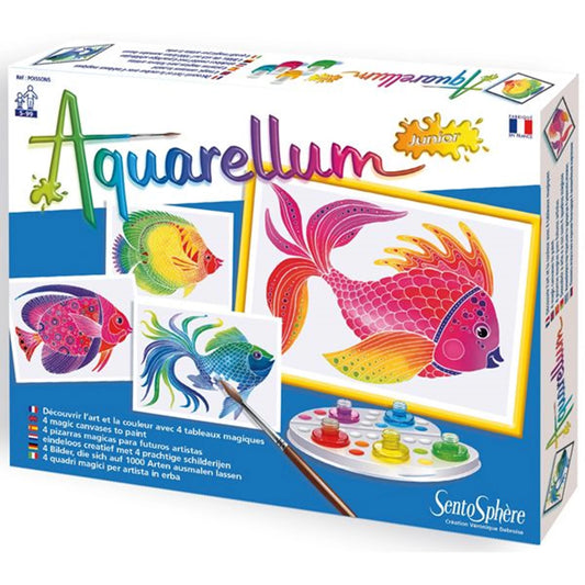 AQUARELLUM JR 4T POISSON (FR-DE-IT-EN-ES-NL)