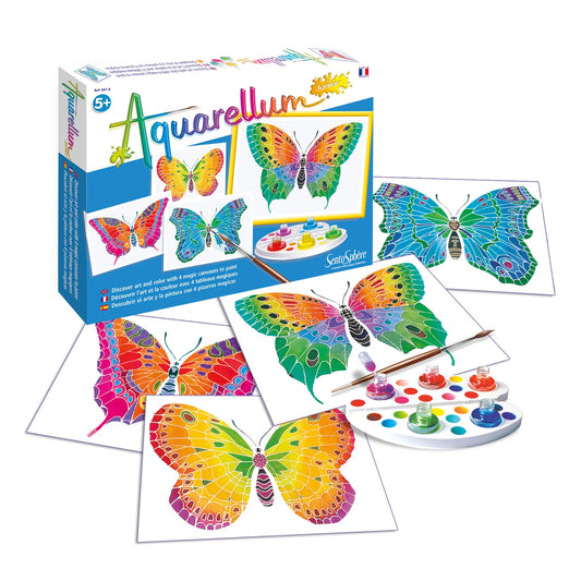 PAPILLONS AQUARELLUM JR 4T (FR-DE-IT-EN-ES-NL)