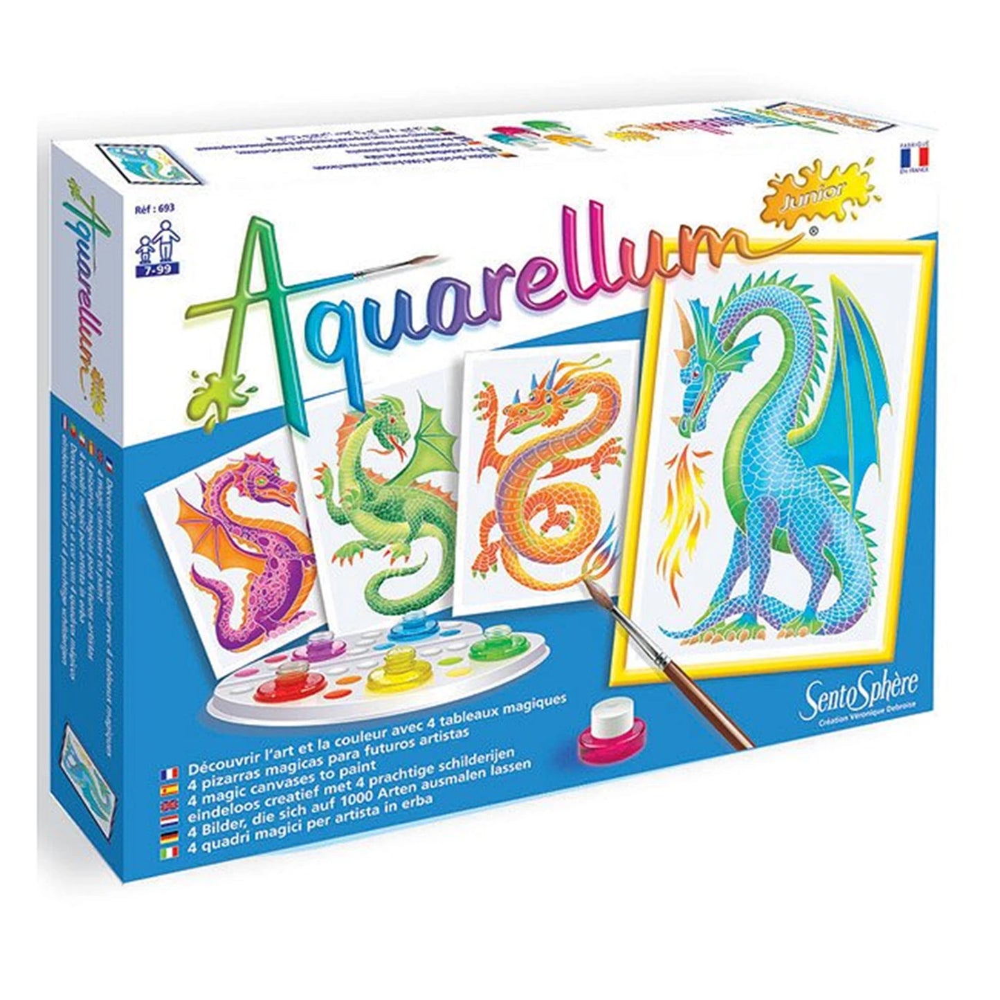 AQUARELLUM JR 4T DRAGON (FR-DE-IT-EN-ES-NL)