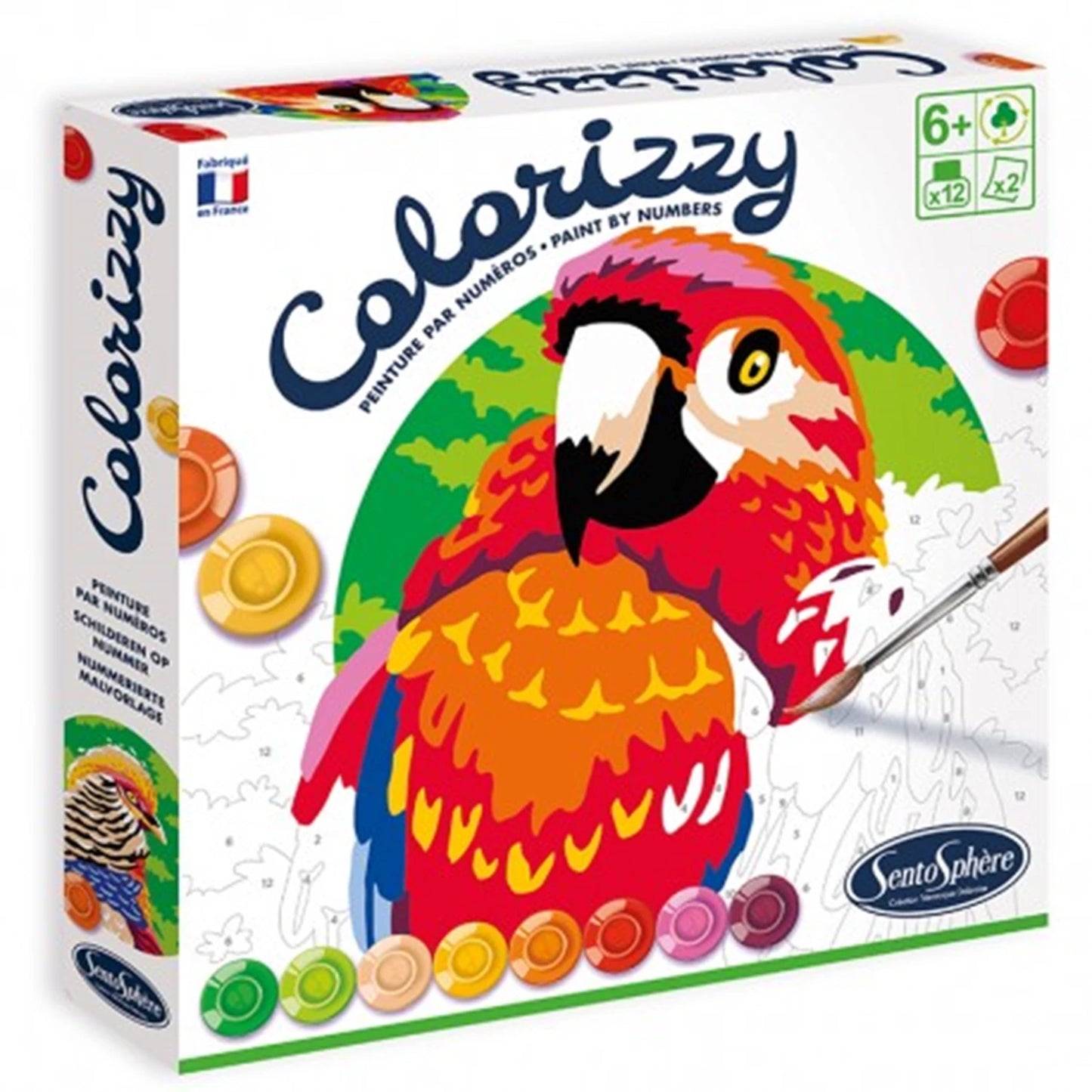 OISEAUX COLORÉS (FR-DE-IT-EN-ES-NL)