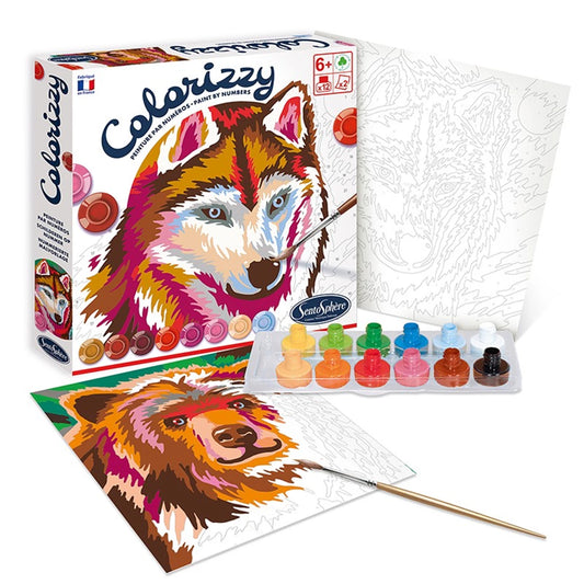 COLORIZZY ANIMAUX DE LA FORÊT (FR-DE-IT-EN-ES-NL)