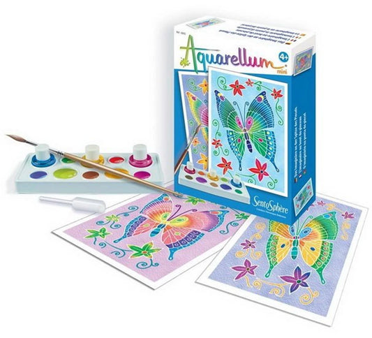 MINI PAPILLONS AQUARELLUM (FR-DE-IT-EN-ES-NL)