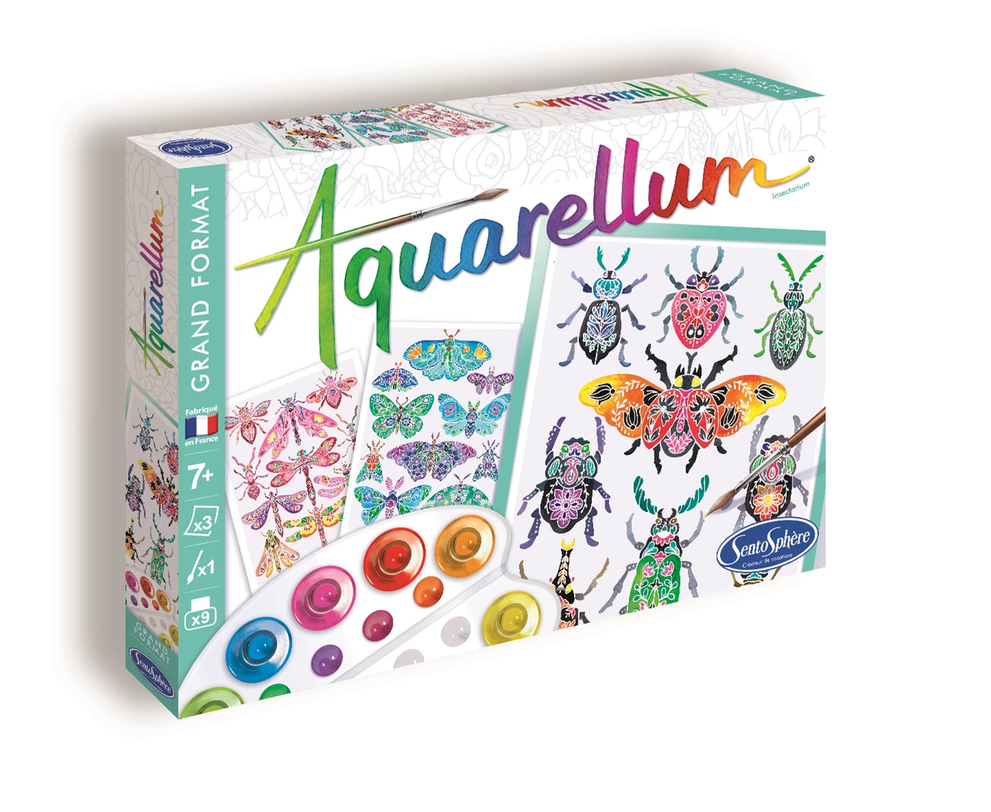 AQUARELLUM GM 3T INSECTARIUM (FR-DE-IT-EN-ES-NL)