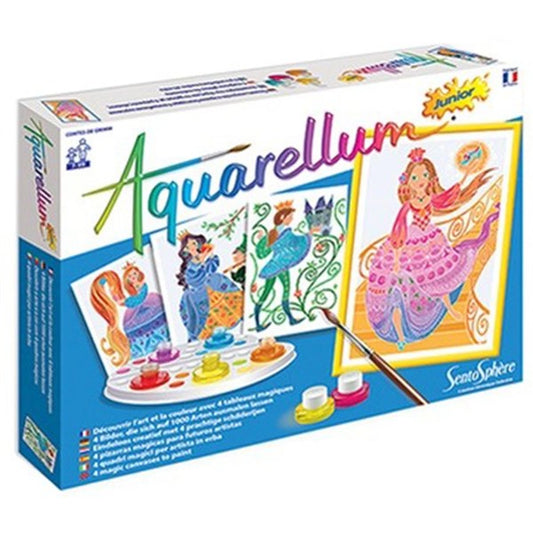AQUARELLUM JR LES CONTES DE GRIMMS (FR-DE-IT-EN-ES-NL)