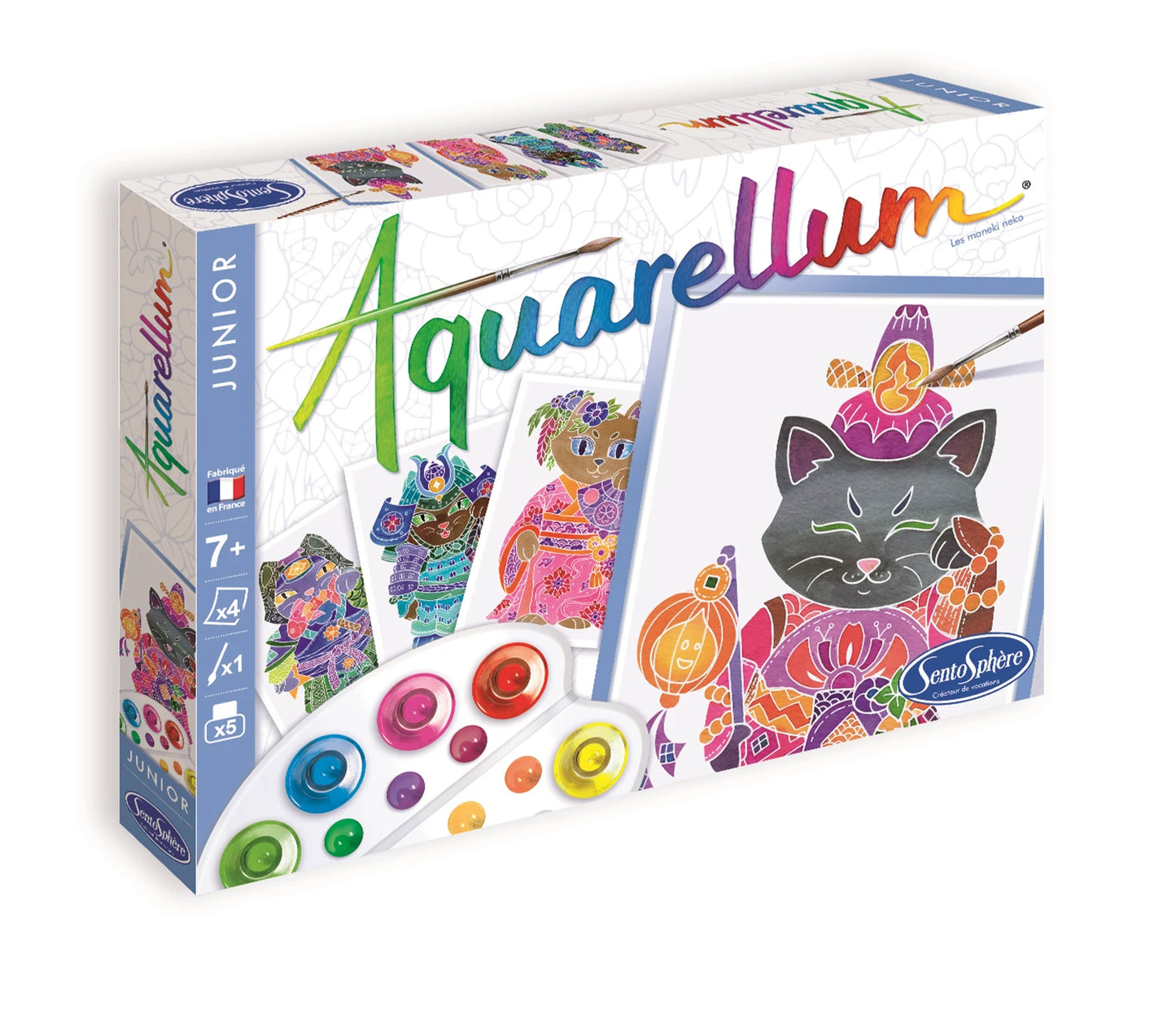 AQUARELLUM JR 4T MANEKI NEKO (FR-DE-IT-EN-ES-NL)