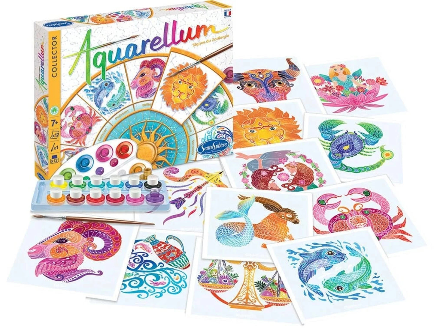 COLLECTEUR AQUARELLUM 6T ZODIAK (FR-DE-IT-EN-ES-NL)