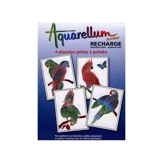 AQUARELLUM JR NACHF. PERROQUETS (ML)