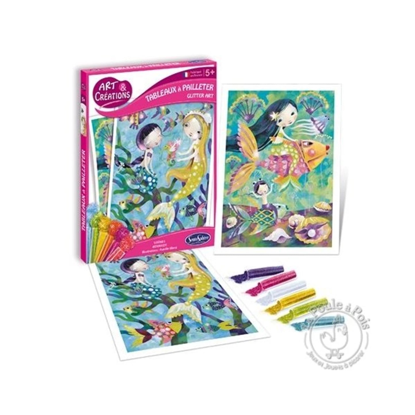 SENTOSPHERE - A&C GLITTER PICTURES SIRENE (FR-DE-IT-EN-ES-NL-PT) - F/D/ML
