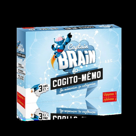 CAPTAIN BRAIN COGITO ICH MERKE MIR, ICH ORGANIERE 3/6 JAHRE