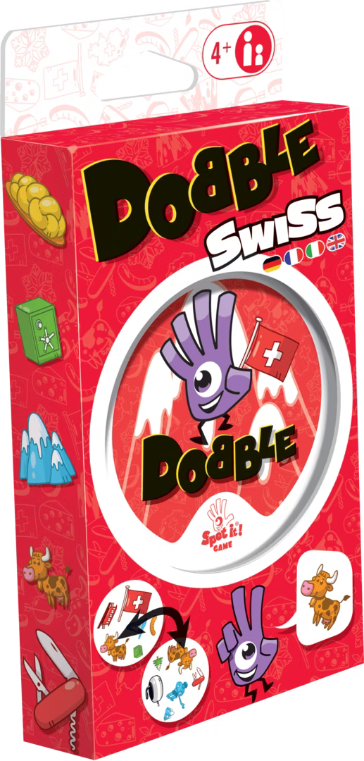 DOBBLE SWISS EDITION - SCHWEIZER SPIELE