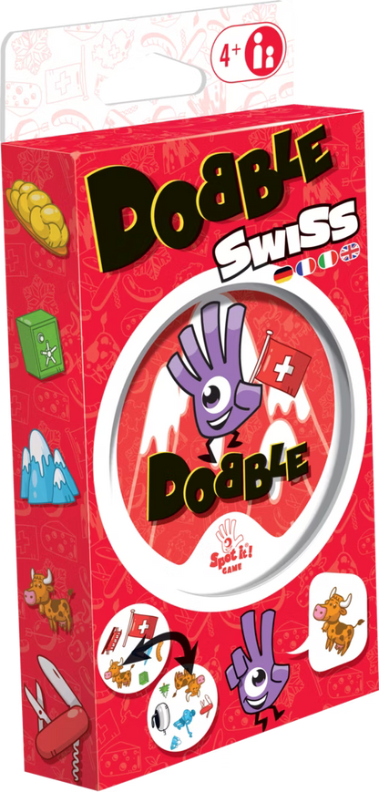 DOBBLE SWISS EDITION - SCHWEIZER SPIELE