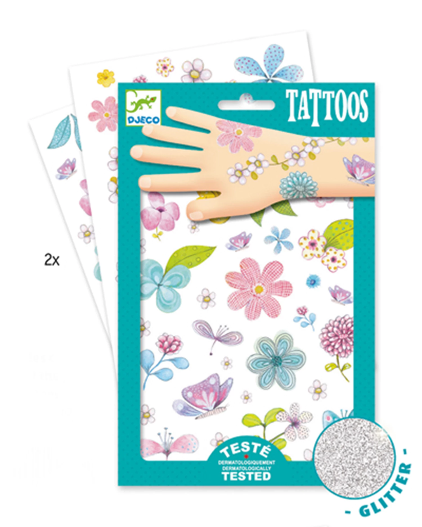 Tattoo Blumen - DJECO
