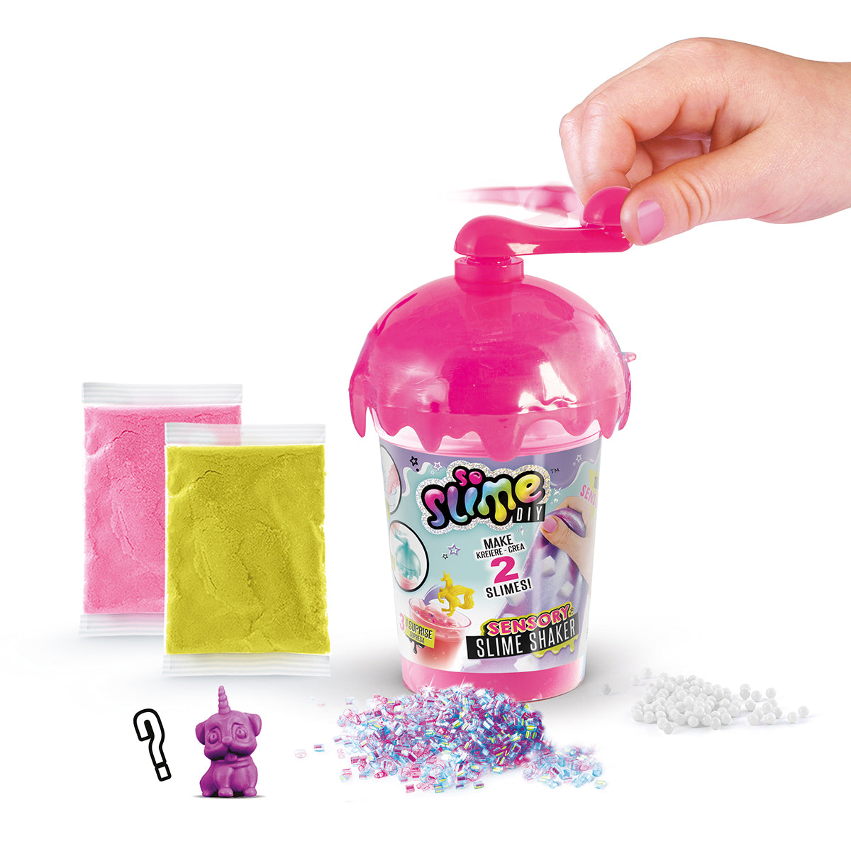 SENSORY SLIME SHAKER – SLIME SENSORIALE DA AGITARE - CANAL TOYS