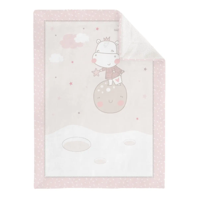 WEICHE SHERPA-DECKE - HIPPO DREAMS - KIKKABOO