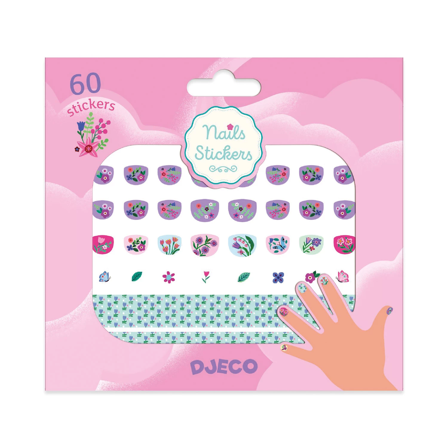 NAGELSTICKER KLEINE BLUME - DJECO