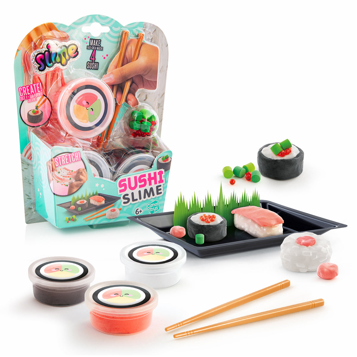 SUSHI SLIME SET - CANAL TOYS