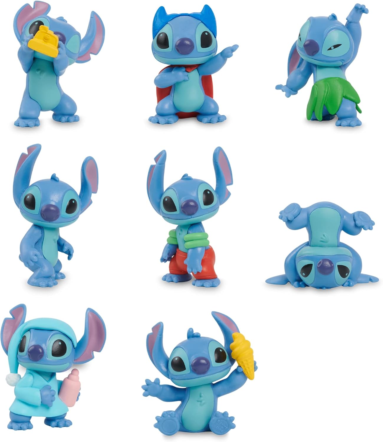 STITCH - 8 CHARAKTERE MIT VERSCHIEDENEN LOOKS - GIOCHI PREZIOSI