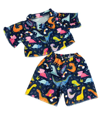 DIGGING DINO PYJAMA-OUTFIT – 40CM – MAKE A TEDDY