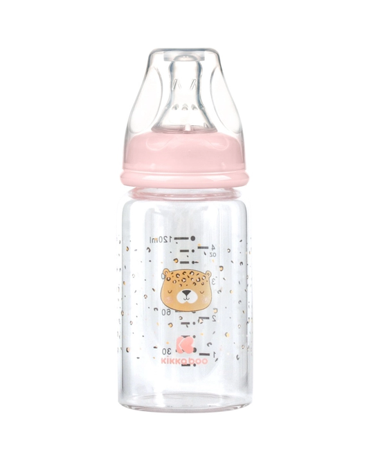 GLASFLASCHE 120ML - SAVANNA PINK - KIKKABOO
