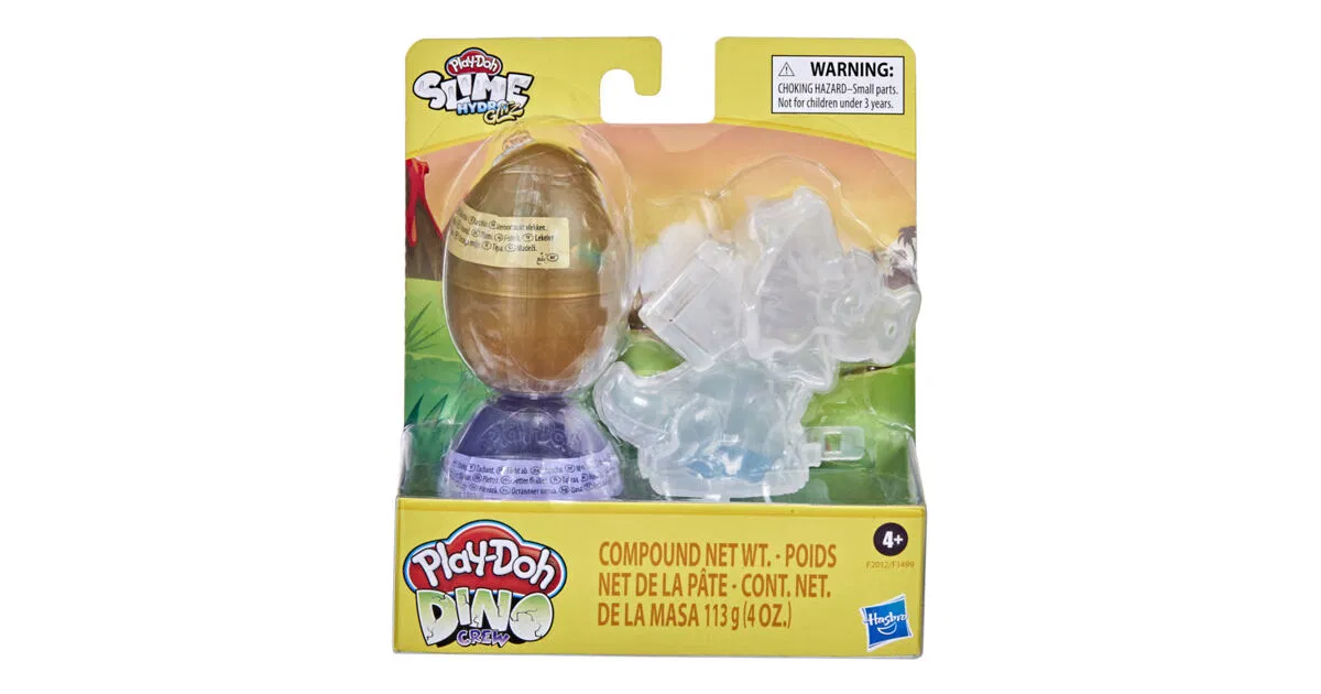 DINO CREW SLIME EGG - PÂTE À MODELER - HASBRO