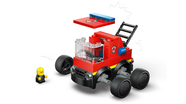 CAMION DE POMPIERS - CITY 60482 - LEGO