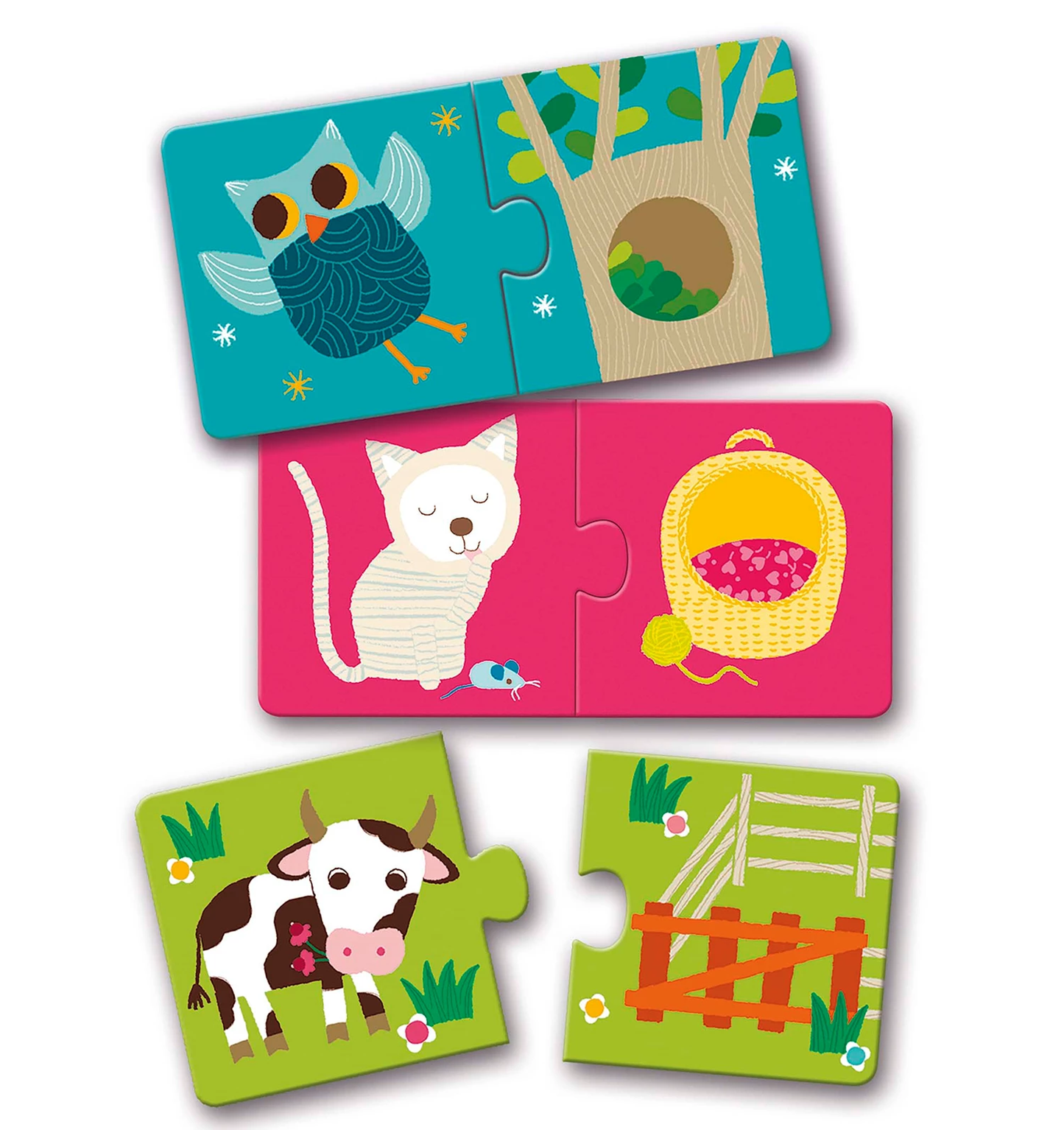 DUO PUZZLE - HABITAT - DJECO