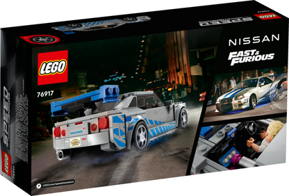 2 FAST 2 FURIOUS NISSAN SKYLINE - SPEED CHAMPIONS 76917 - LEGO