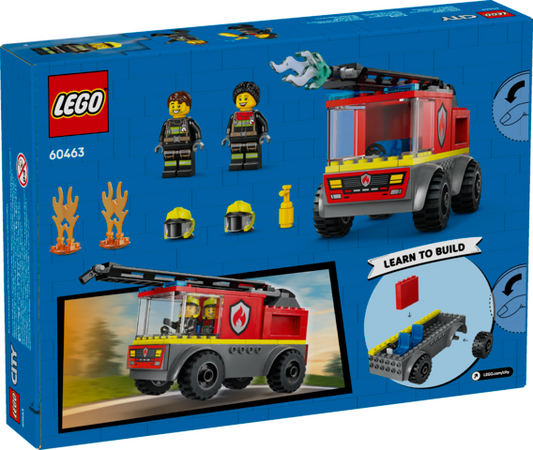 CAMION DE POMPIER AVEC ÉCHELLE - CITY FIRE 60463 - LEGO