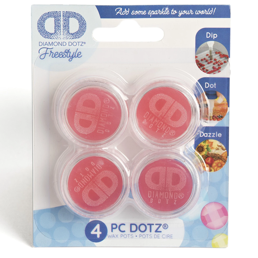 DIAMOND PAINTING CIRE 4 PCS - DIAMOND DOTZ