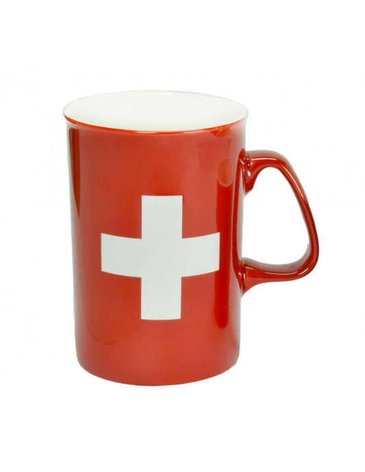ROTE SCHWEIZER SOUVENIRTASSE