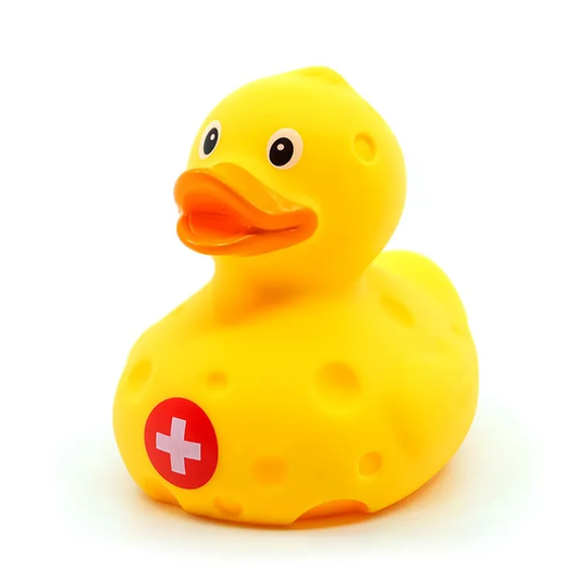 BADEENTE KÄSE/SCHWARZ