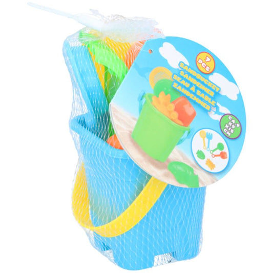 SET DA SPIAGGIA CON SECCHIELLO COLORI ASSORTITI