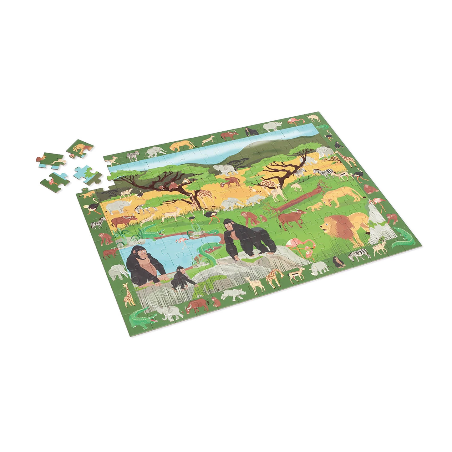 PUZZLE SAFARI-ENTDECKUNGSREISE – RUBBELBILD