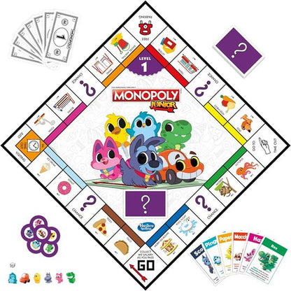 MONOPOLY JUNIOR 2 JOUEURS - HASBRO GAMING - FR