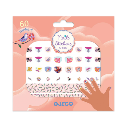NAGELLACK-STICKER FEDERN - DJECO