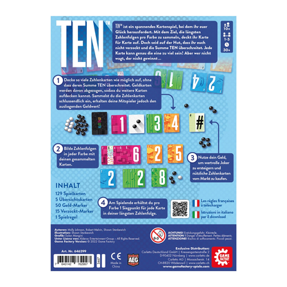 TEN - GAME FACTORY - MEHRSPRACHIG