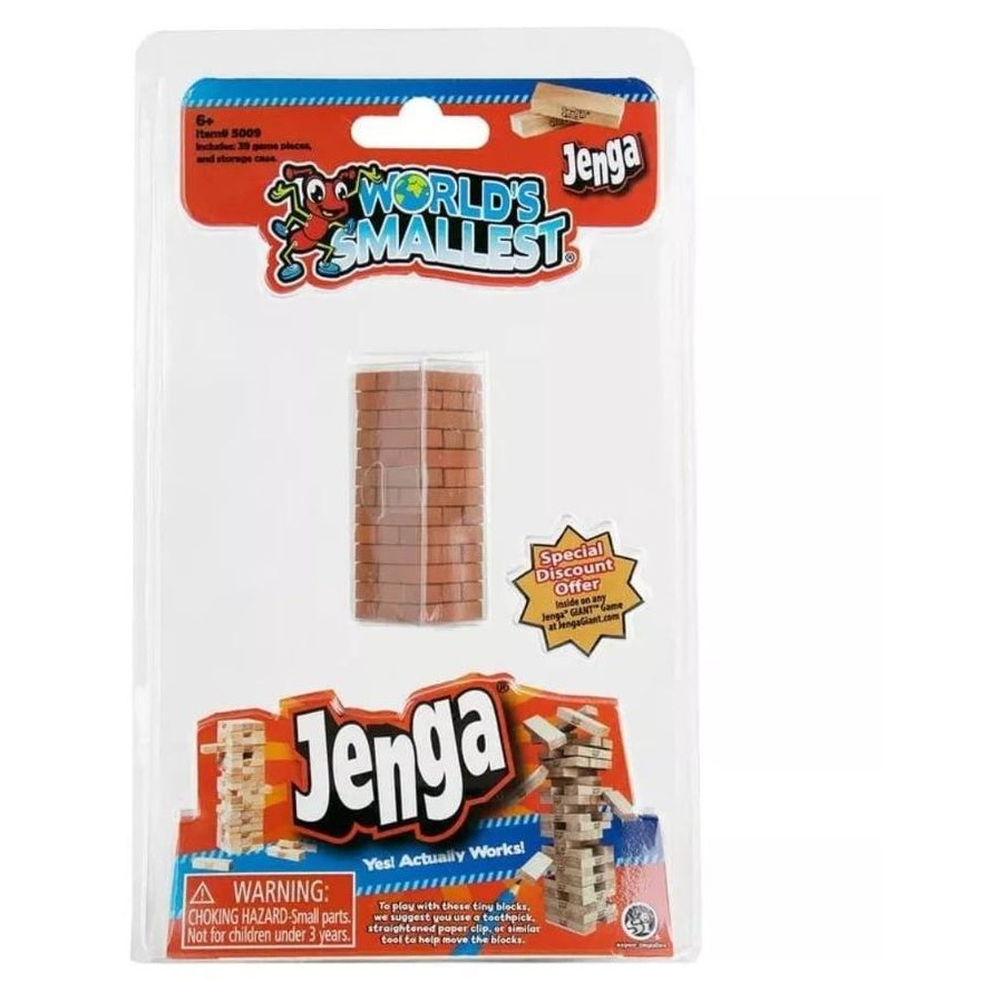 JENGA – DER KLEINSTE DER WELT
