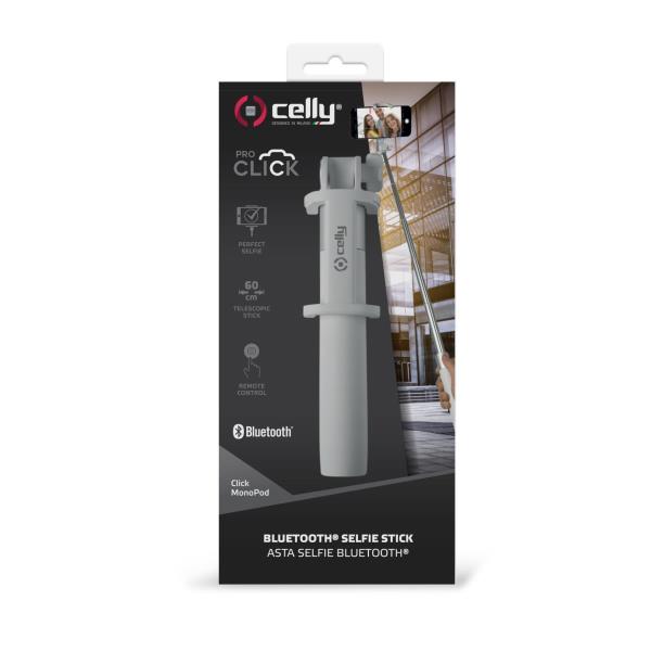 CLICK MONOPOD SELFIE STICK BLUETOOTH MIT FERNBEDIENUNG - CELLY