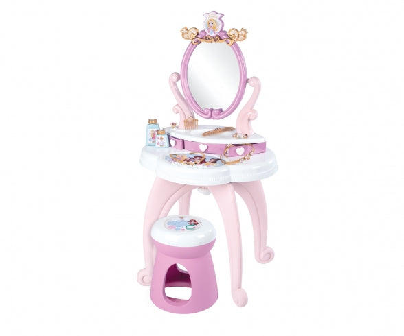 PRINZESSINNEN-SCHMINKTISCH MIT HOCKER UND ZUBEHÖR - SMOBY