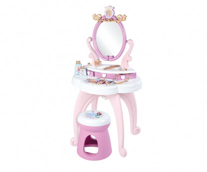 PRINZESSINNEN-SCHMINKTISCH MIT HOCKER UND ZUBEHÖR - SMOBY